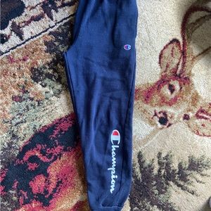 Boy champion Navy blue sweatpants